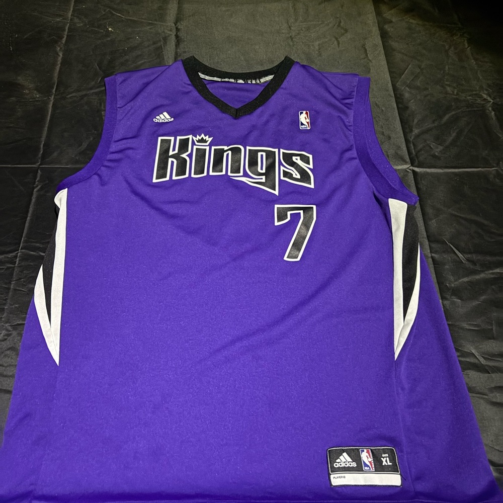 Adidas Kings Purple Basketball Jersey